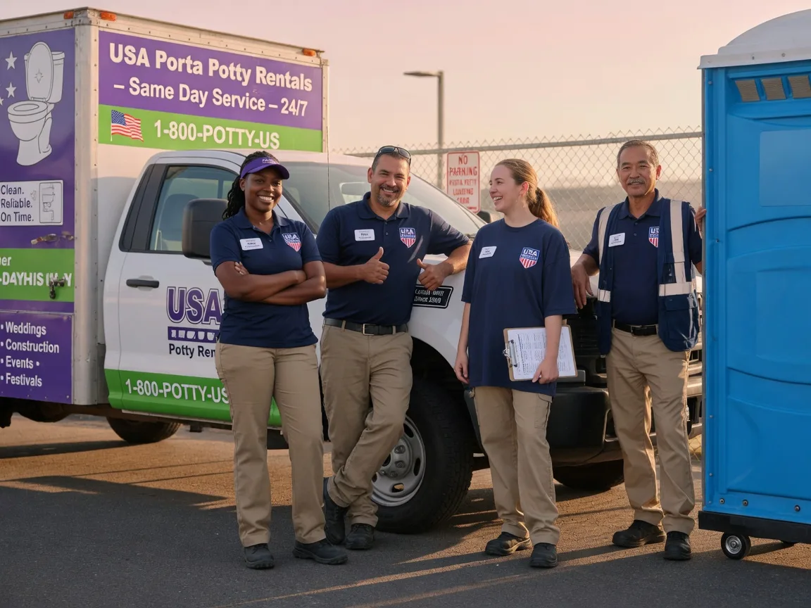 Porta Potty Rental company in Fairdealing, MO